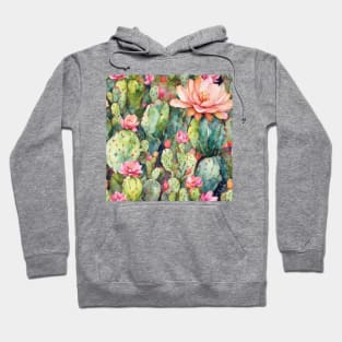 Cactus Elegance: Botanical Collection V1 Hoodie